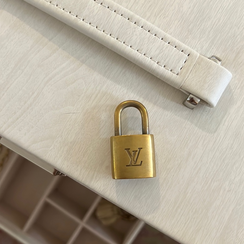 Authentic Louis Vuitton Lock Charm Vintage